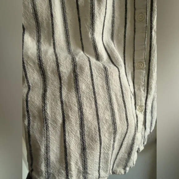 Old Navy Linen Blend Cuff Sleeve Women’s Dress Size Small - Picture 3 of 6